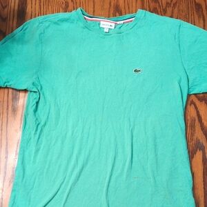 Lacoste Men's Vibrant Green Tee